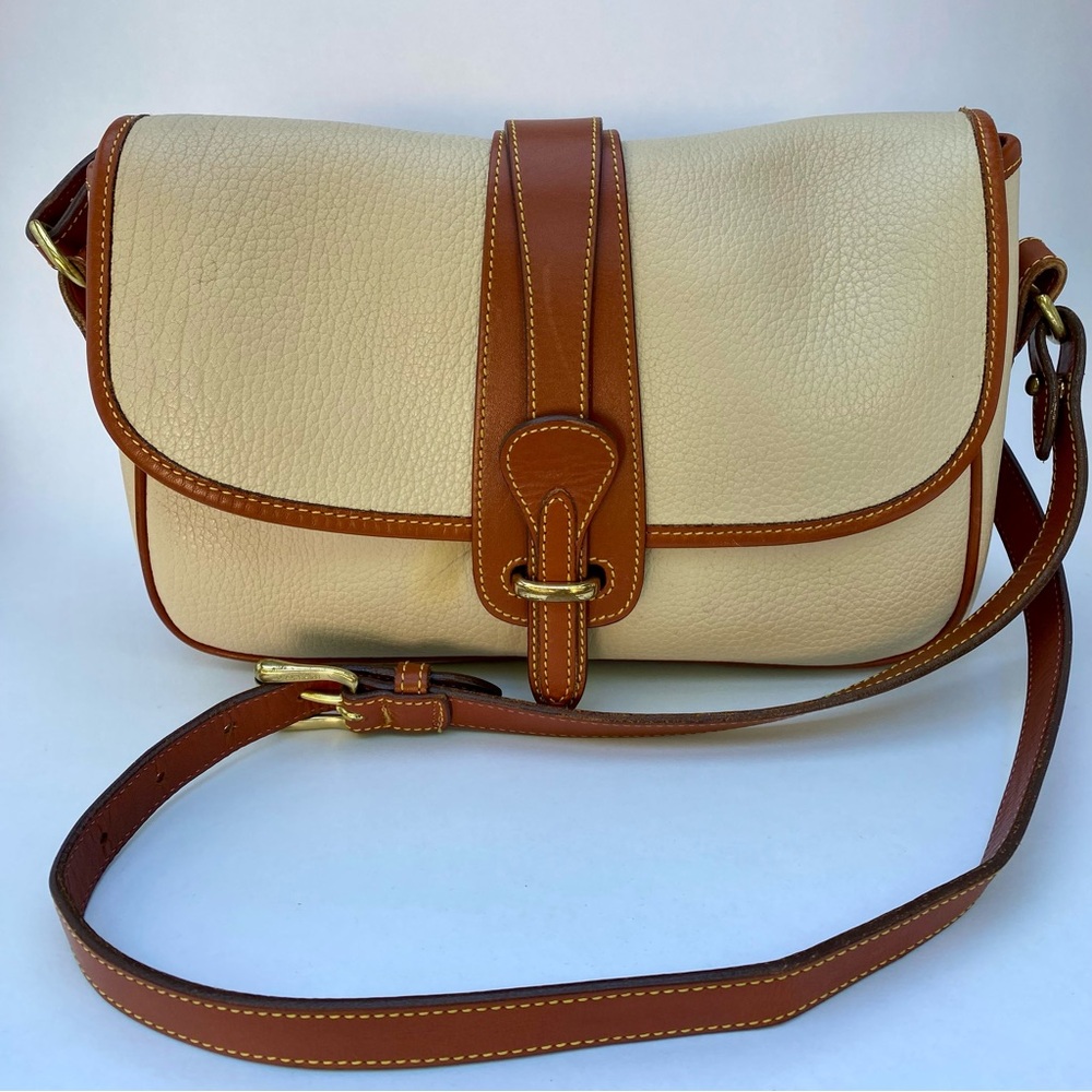 Vintage Dooney & Bourke Equestrian Crossbody Bag